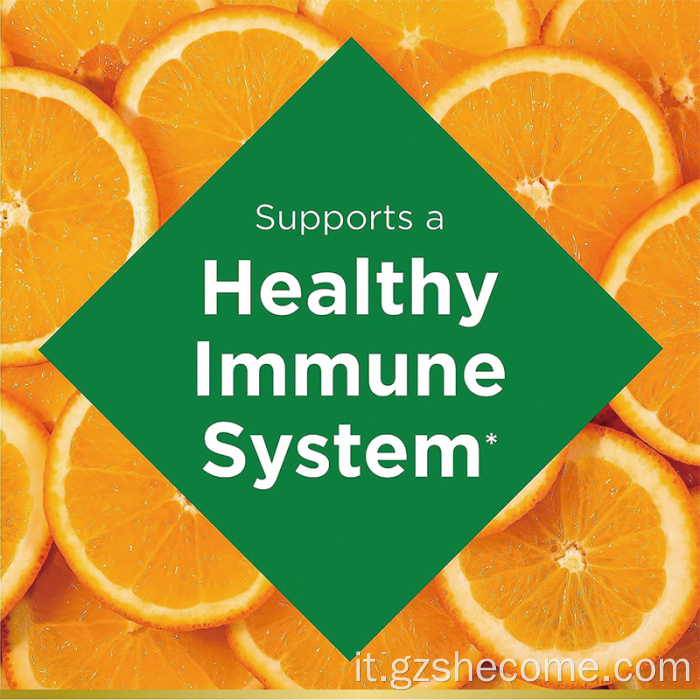 La vitamina supporta il sistema immunitario sano compresse di vitamina C